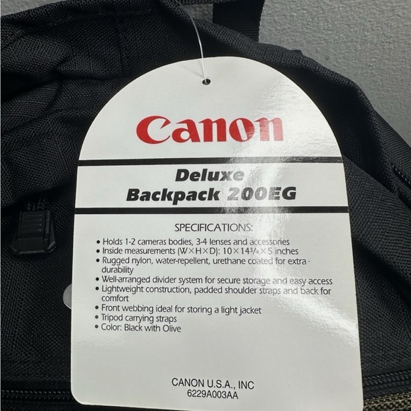 Canon Camera Backpack - Picture 9 of 9